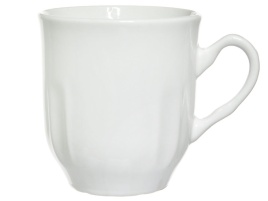 Кружка 210мл с ручкой фарфор