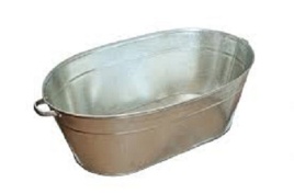 Ванна 60л оцинкованная сталь