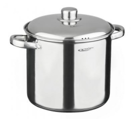 Кастрюля  9,0л [ГРЕТТА] d-24 металл.кр.ТРС