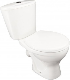 Унитаз-компакт Оптима Стандарт кнопка (Лобня)