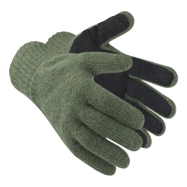 Перчатки АМПАРО™ Барс двойные полушерстяные (50% шерсть+спилок)