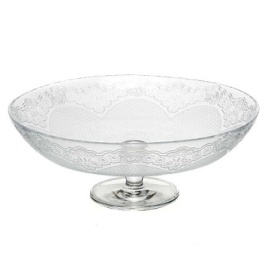 Блюдо на ножке Лейси 30см (Ваза для фруктов)