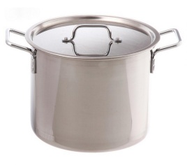 Котел 40,0л (d40см; h35,5см) Высокий [ОБЩЕПИТ] Сварной. Клепаные ручки