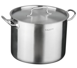 Кастрюля 13,0л (d28см; h21см) [ОБЩЕПИТ-ШЕФ] металл.кр. ТРС