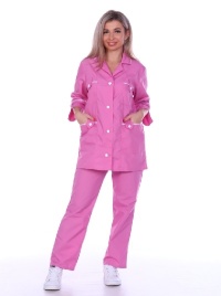 Костюм медицинский Диана (розовый)