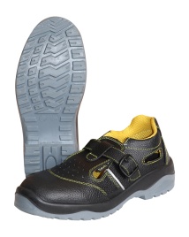 Полуботинки(сандалии) с перфорацией ПРОФИ РТ, кожа, МП МС, ПУ-ТПУ