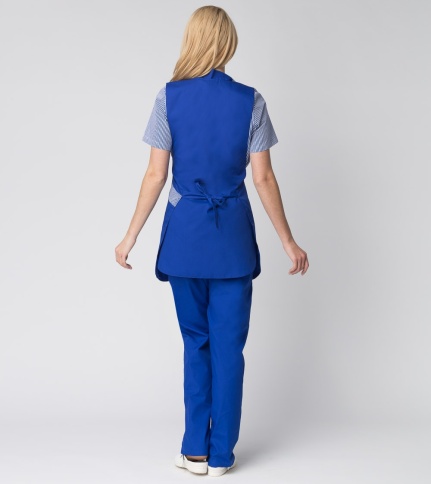 Костюм женский Утро (тк.ТиСи), васильковый/полоска фото 2