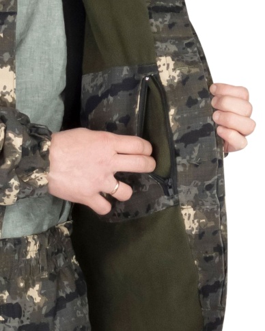 Костюм СИРИУС-ГОРКА демисезонный, куртка, брюки КМФ Мультикам тёмный фото 3