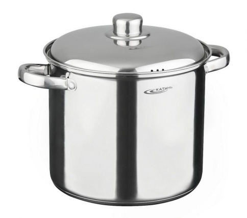 Кастрюля  7,3л [ГРЕТТА] d-22 металл.кр.ТРС фото 1