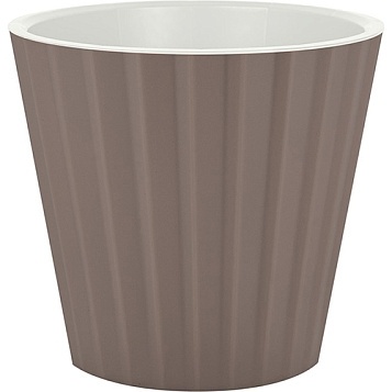 Горшок цв InGreen Sand 10,5 л d280 мм c дренажной вставкой французкий платан фото 1