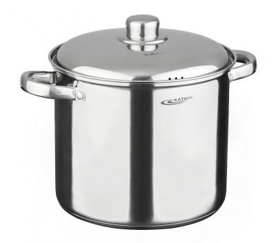 Кастрюля  9,0л [ГРЕТТА] d-24 металл.кр.ТРС фото 1