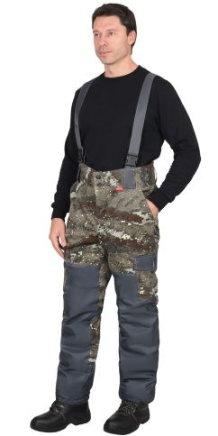 Костюм СИРИУС-ГОРКА зимний куртка дл., брюки (тк.CROWN-230) КМФ Питон фото 3