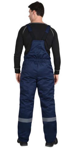 Полукомбинезон зимний универсальный тёмно-синий с СОП фото 2