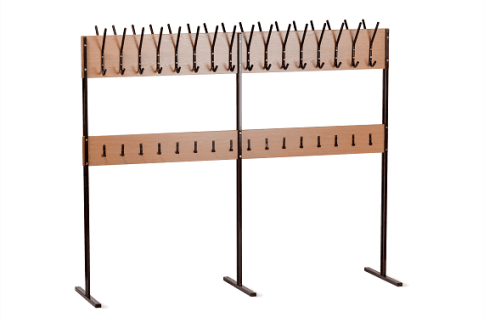 Вешалка напольная (гардеробная) на 32 крючка фото 1