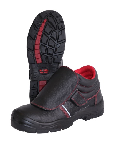 Ботинки СВАРЩИК-СИРИУС/Ю, кожа, МП, ПУ-Нитрил фото 1