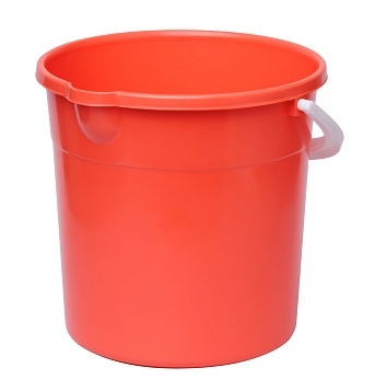 Ведро пищевое 10,0 л коралл фото 1