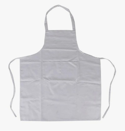 Фартук повара с грудкой (бязь) белый ГОСТ фото 1