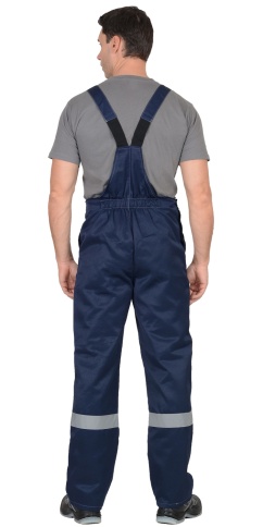 Костюм СИРИУС-ЛЕГИОНЕР куртка, п/к т.синий с васильковым СОП 50 мм фото 4