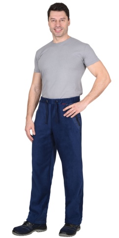 Брюки флисовые СИРИУС-АКТИВ темно-синий пл 280 г/кв.м фото 1