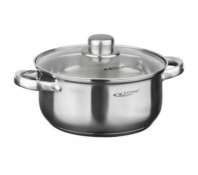 Кастрюля  1,6л [ГРЕТТА] d-16 со стекл.крышкой фото 1