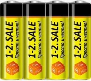 Батарейка Пальчиковая солевая фото 1