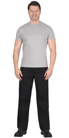 Футболка светло-серая 160г/м2 фото 1