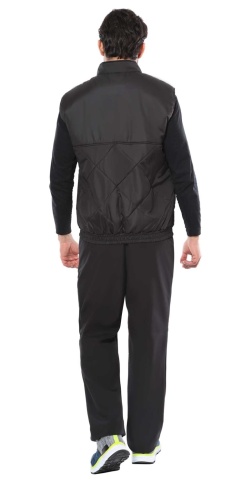 Жилет СИРИУС-ЕВРОПА утепленный чёрный фото 2