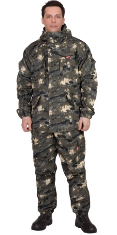 Костюм СИРИУС-ГОРКА демисезонный, куртка, брюки КМФ Мультикам тёмный фото 1