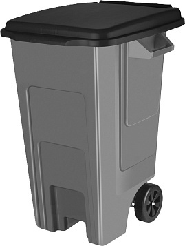 Бак для мусора на колесах фото 1