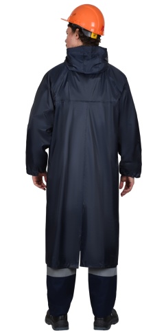 Плащ влагозащитный SIRIUS Профи (225 гр/м2) синий фото 2