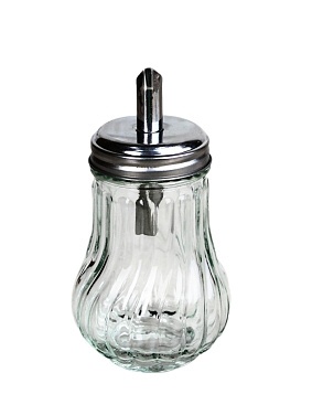 Сахарница 150 мл с дозатором, стекло фото 1