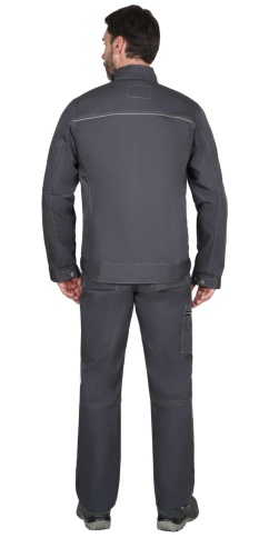 Куртка СИРИУС-ДАЛЛАС серая фото 3